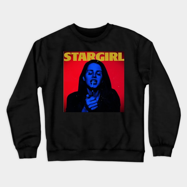 Lana del rey Póster Stargirl Crewneck Sweatshirt by martidesigns